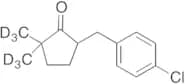 5-[(4-Chlorophenyl)methyl]-2,2-dimethylcyclopentanone-d6