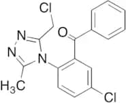 2-[3-(Chloromethyl)-5-methyl-4-triazolyl]-5-chlorobenzophenone