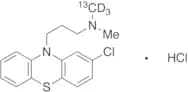 Chlorpromazine-13C,d3 Hydrochloride