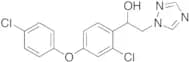1-(2-Chloro-4-(4-chlorophenoxy)phenyl)-2-(1H-1,2,4-triazol-1-yl)ethan-1-ol