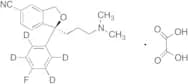 (S)-Citalopram-d4 Oxalate