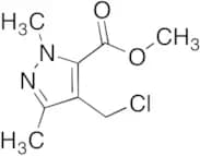 4-(Chloromethyl)-1,3-dimethyl-1H-pyrazole-5-carboxylic Acid Methyl Ester