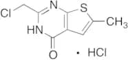 2-(Chloromethyl)-6-methylthieno[2,3-d]pyrimidin-4(3H)-one Hydrochloride