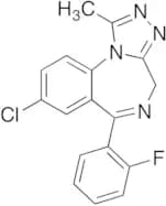 8-Chloro-6-(2-fluorophenyl)-1-methyl-4H-[1,2,4]triazolo[4,3-a][1,4]benzodiazepine