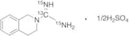 Debrisoquin-13C,15N2 Hemisulfate