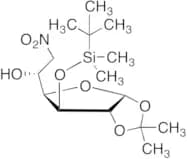 6-Deoxy-3-O-[(1,1-dimethylethyl)dimethylsilyl]-1,2-O-(1-methylethylidene)-6-nitro-alpha-D-glucofur…