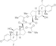 Desfluoromethyl Fluticasone Propionate Disulfide
