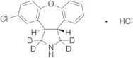 N-Desmethyl Asenapine-d4 Hydrochloride
