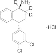 rac-trans-N-Desmethyl Sertraline-d3 Hydrochloride