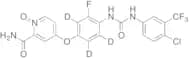 N-Desmethyl Regorafenib (Pyridine)-N-oxide-d3