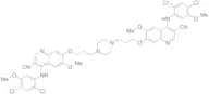 4-((2,4-Dichloro-5-methoxyphenyl)amino)-7-(3-(dimethylamino)propoxy)-6-methoxyquinoline-3-carbonit…