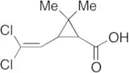 3-(2,2-Dichloroethenyl)-2,2-dimethylcyclopropanecarboxylic Acid (cis/trans mixture)