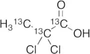 2,2-Dichloropropanoic Acid-13C3