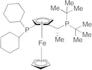 (R)-1-[(SP)-2-(Dicyclohexylphosphino)ferrocenyl]ethyldi-tert-butylphosphine
