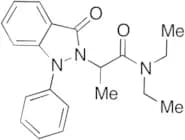 N,N-Diethyl-1,3-dihydro-alpha-methyl-3-oxo-1-phenyl-2H-indazole-2-acetamide
