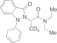 N,N-Diethyl-1,3-dihydro-alpha-methyl-3-oxo-1-phenyl-2H-indazole-2-acetamide-d3
