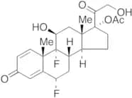 6Alpha,9Alpha-Difluoroprednisolone 17-Acetate