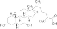 3Alpha,7Alpha-Dihydroxycoprostanic Acid-d3