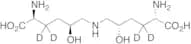 (5S,5’S)-Dihydroxy Lysinonorleucine-d4