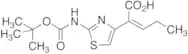 (Z)-2-[[(1,1-Dimethylethoxy)carbonyl]amino]-Alpha-propylidene-4-thiazoleacetic Acid
