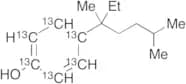 4-(3’,6’-Dimethyl-3’-heptyl)phenol-13C6