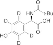 (R)-alpha-[(2,2-Dimethyl-1-oxopropyl)amino]-4-hydroxybenzeneacetic Acid-d4