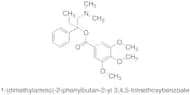 1-(Dimethylamino)-2-phenyl-2-butanyl 3,4,5-trimethoxybenzoate