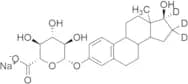 Sodium 17beta-Estradiol-16,16,17-d3 3-Glucuronide