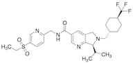 (7S)-N-[[5-(Ethylsulfonyl)-2-pyridinyl]methyl]-6,7-dihydro-7-(1-methylethyl)-6-[[trans-4-(trifluor…