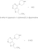 6-Ethyl-4-(1-piperazinyl)thieno[2,3-d]pyrimidine Hydrochloride