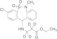 Ethyl N-(3-Chloro-6,11-dihydro-6-methyl-5,5-dioxidodibenzo[c,f][1,2]thiazepin-11-yl)-amino-propano…