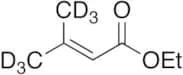 Ethyl 3-Methyl-2-butenoate-d6