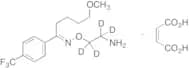 (E)-Fluvoxamine-d4 Maleate