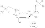 D-Fructose-13C6 1,6-Bisphosphate Sodium Salt Hydrate