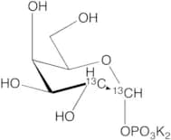 Alpha-D-Galactose-1,2-13C2 1-Phosphate Dipotassium Salt