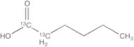 Hexanoic Acid-13C2