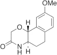 (+)-3,4,4a,5,6,10b-Hexahydro-9-methoxy-2H-naphtho[1,2-b][1,4]oxazin-3-one