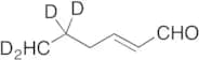 trans-2-Hexenal-D4