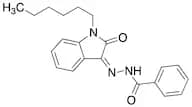 (2Z)-2-(1-Hexyl-1,2-dihydro-2-oxo-3H-indol-3-ylidene) Hydrazide Benzoic Acid