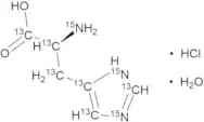 L-Histidine Hydrochloride Hydrate (13C6,15N3)
