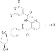 rac trans-3-Hydroxy Apatinib-d4 Hydrochloride