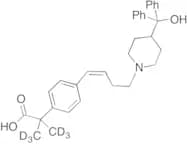 (Z)-4-[4-[4-(Hydroxydiphenylmethyl)-1-piperidinyl]-1-buten-1-yl]-alpha,alpha-dimethyl-benzeneaceti…