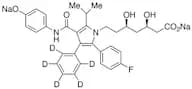 4-Hydroxy Atorvastatin-d5 Disodium Salt