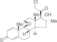 17a-Hydroxy-21-chloro-9b,11b-epoxy-16a-methylpregna-1,4-diene-3,20-dione