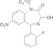 3-Hydroxy Flunitrazepam-13C,d3