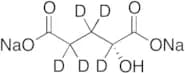 (2R)-2-Hydroxyglutaric Acid Disodium Salt-d5