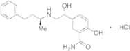 2-Hydroxy-5-[(1R)-1-hydroxy-2-[[(1S)-1-methyl-3-phenylpropyl]amino]ethyl]-benzamide Hydrochloride