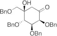 (2S,3S,4S,5R)-5-Hydroxy-2,3,4-tris(phenylmethoxy)-5-[(phenylmethoxy)methyl]-cyclohexanone