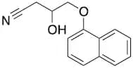 3-Hydroxy-4-(1-naphthyloxy)-butanenitrile