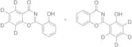 2-(2-Hydroxyphenyl)-4H-1,3-benzoxazin-4-one-d4 (Mixture of 2-Hydroxyphenyl-d4 & Benzoxazinone-d4)